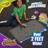 Crayola Super Stencils Magical Creatures Set (3ct), Large Sidewalk Chalk for Kids, Washable Sidewalk Chalk, Outdoor Toys, Ages 4+ view 4
