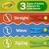 Crayola Toddler Scissor Skills Activity Kit (3ct), Safety Scissors and Craft Supplies, Toddler Crafts, Gift for Kids, Ages 3+ view 3