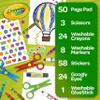 Crayola Toddler Scissor Skills Activity Kit (3ct), Safety Scissors and Craft Supplies, Toddler Crafts, Gift for Kids, Ages 3+ view 4