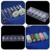 Zerodeko 2pcs Poker Chip Container Cover Creative Storage Box for Game Chips Design for Organization for Parties and Family Gatherings view 2
