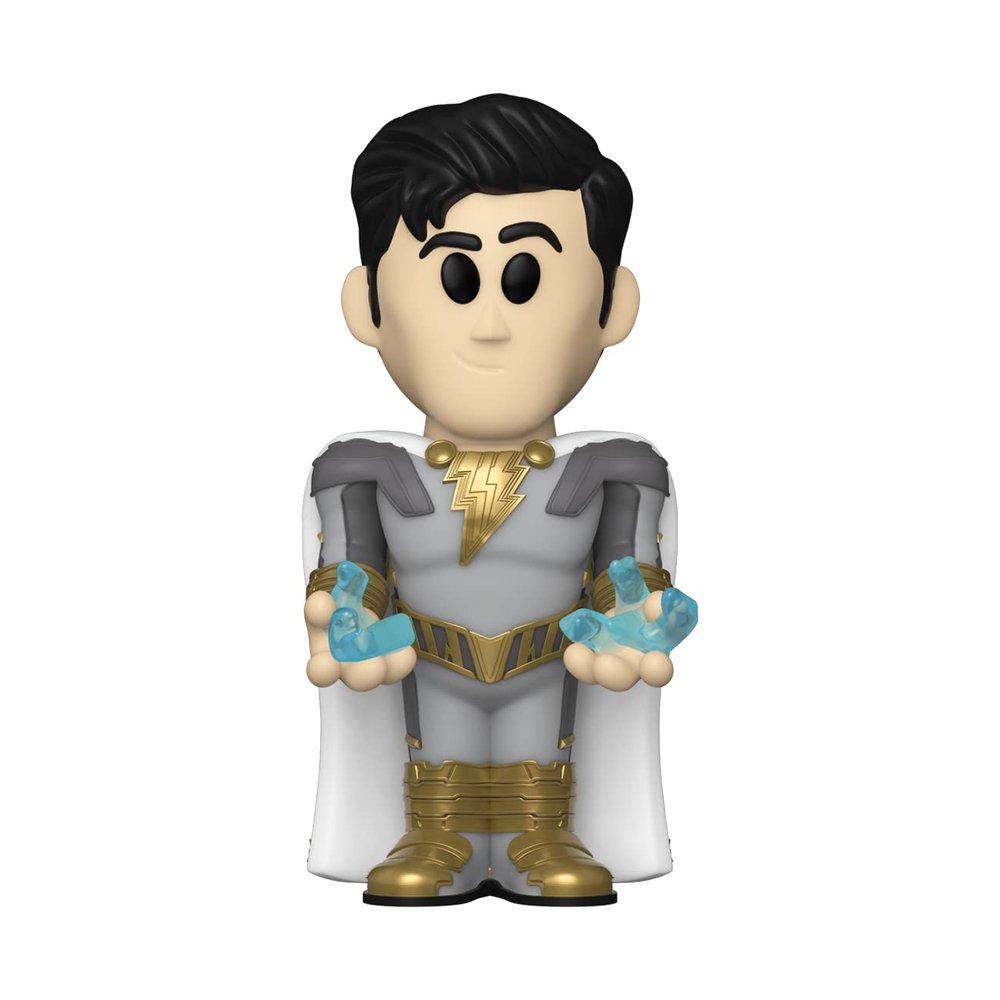 Funko Vinyl SODA: Shazam 2 - Eugene Choi - 1/6 Odds for Rare Chase Variant - DC Comics - Collectable Vinyl Figure - Gift Idea - Official Merchandise - for Kids & Adults - Comic Books Fans