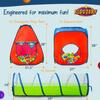 Kiddey 3-in-1 Kids Pop-Up Play Tent, Crawl Tunnel, & Ball Pit Set with 50 Play Balls - 3 Piece Durable Pretend Playhouse Tent for Boys, Girls, Toddlers & Pets - Indoor & Outdoor with Carry Case view 2