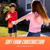 Nerf Mini Foam Basketballs - Indoor + Outdoor Foam Balls - 5" Inch Basketballs for Mini + Over The Door Hoops - 2 Balls Included - Orange view 4