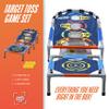 NERF Kids Bounce N Score Target Toss Game Set - Foam Ball Bouncing Game for Kids Ages 6+ - (6) Foam Bouncy Balls and (1) Scoring Target Included view 2