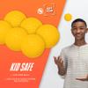 NERF Kids Bounce N Score Target Toss Game Set - Foam Ball Bouncing Game for Kids Ages 6+ - (6) Foam Bouncy Balls and (1) Scoring Target Included view 3