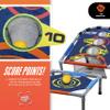 NERF Kids Bounce N Score Target Toss Game Set - Foam Ball Bouncing Game for Kids Ages 6+ - (6) Foam Bouncy Balls and (1) Scoring Target Included view 4