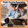 AiFanS Treasure Chest for Kids Prizes,Plastic Treasure Chest with 288 Treasure Gold Coins and Gems,Jewels- Perfect for Pirate Themed Parties and Games view 4