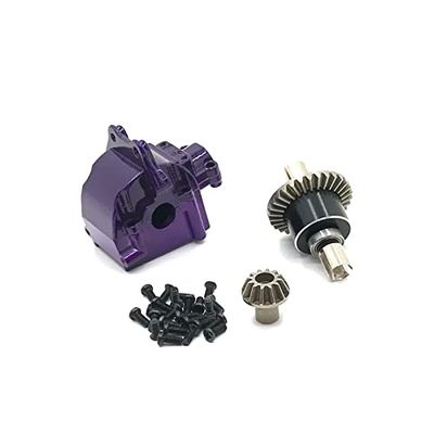 BAIJAC 2 Sets Differential and Gear Box for Wltoys 144001 144002 1/14 4WD 124018 124019 High Speed Racing RC Car Vehicle Models Parts ( Color : 003 )