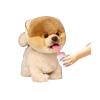 CU-MATE Interactive Dog Stuffed Animal Electronic Plush Pomeranian Simulation Puppy Realistic Toy Like-Real Robotic Nodding Barking Wagging Tail Present Pet for Toddler Boys view 1
