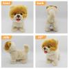 CU-MATE Interactive Dog Stuffed Animal Electronic Plush Pomeranian Simulation Puppy Realistic Toy Like-Real Robotic Nodding Barking Wagging Tail Present Pet for Toddler Boys view 4