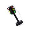 Toddmomy Traffic Light Toy Educational Traffic Signal Model for Kids Early Learning Toy with Sound and Light Effects 12 Pieces Mini Signs for Pretend Play and Classroom Activities view 2