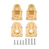 FMS FCX24 Brass Portal Axle Counterweight 1/24 Model Car Remote Crawle Car Upgrade Parts (Rear Axle Mount) view 1