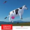 Solid Soft Inflatable Cow Kite Pendant for Adults Large Show Kites Line Laundry view 2