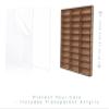 ALEJANDRO CORTES 1:64 Scale Diecast Model Car Display Case with Acrylic Lid for 30 Spaces - Perfect for Your Favorite Hot Collectible Cars Wheels view 2