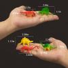 OuMuaMua Dinosaur Toys, Plastic Mini Dinosaurs Figures Toys Set, Dinosaur Birthday Party Favors, Dinsaur Cupcake Toppers for Kids and Boys, 78 Pcs (Upgrade Dinosaurs) view 3