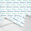 Gypsophila Customized Baby Name Blanket Personalized Flannel Super Soft Blanket for Baby Newborn Birthday Gifts 30" x 40" (Style 7) view 3