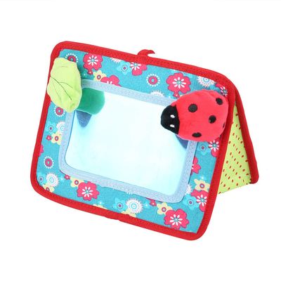 RiToEasysports Baby Safety Mirror Toy, Colorful Cute Reusable Tummy Mirror Newborn Infant Early Educational Toys Classic Toys