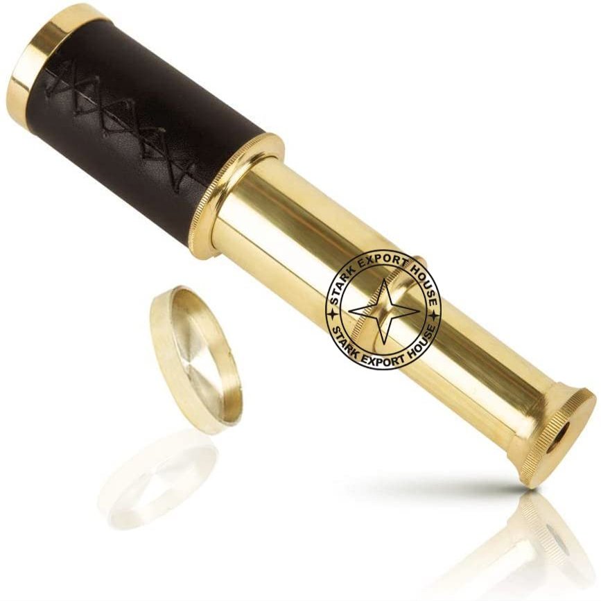 Brass Marine Telescope Binoculars 7-inch Best for Gift