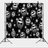 Cholo Theme Backdrop Early 2000s Background 7x5FT Black Glitter Old School Photography Banner Kids Birthday Cholo Party Decoration Props (84x60 inch) view 2