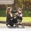 evolur Cruise Rider Stroller with Canopy, Lightweight Umbrella Stroller with Compact Fold, Easy to Carry Travel Stroller - Cognac view 2