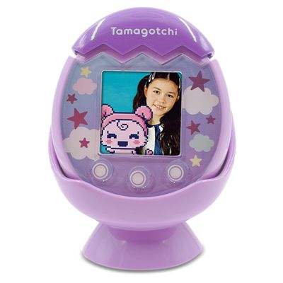 xcivi Desktop Dock Cradle Holder Stand for Tamagotchi Pix Virtual Interactive Pet (Purple)