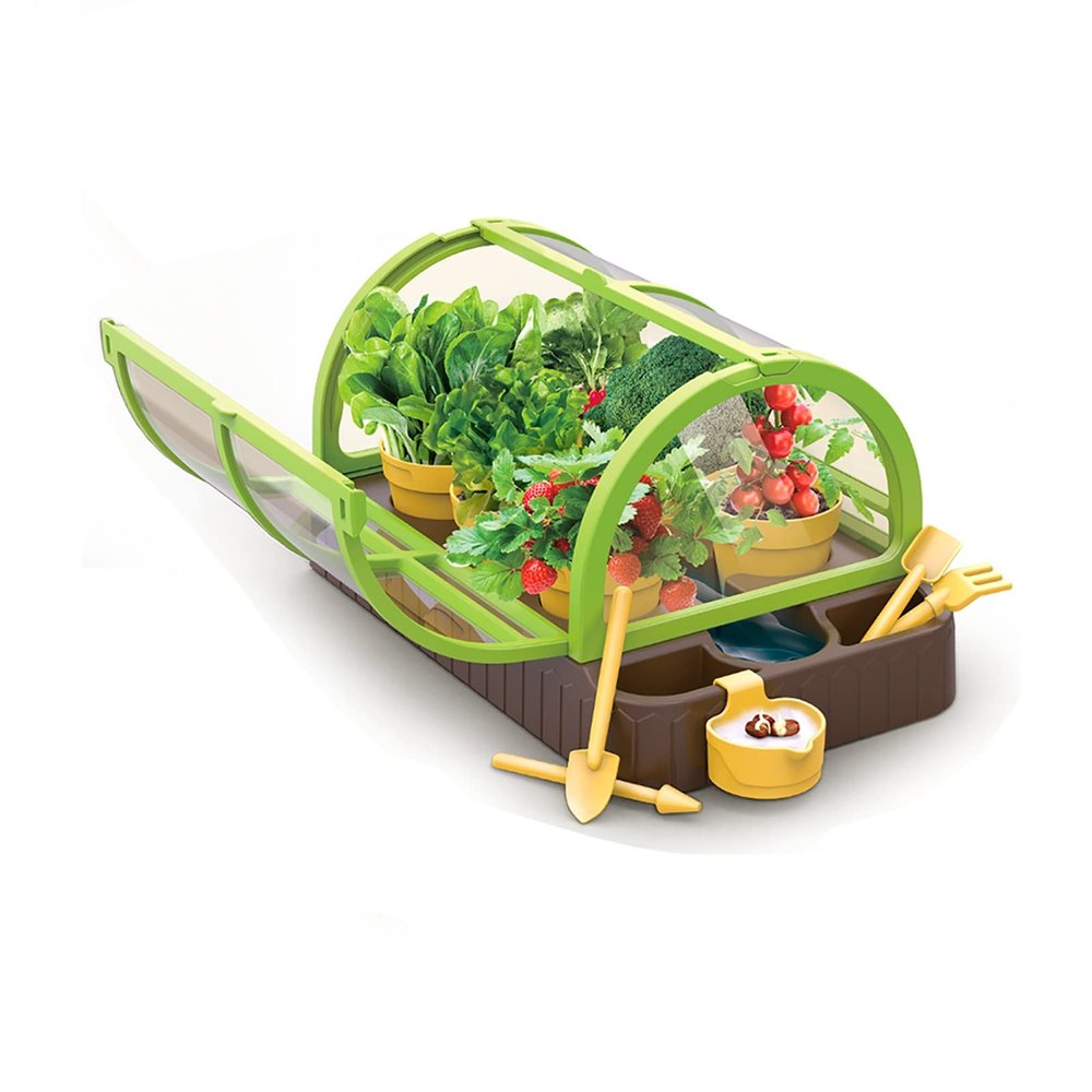 AoForce Greenhouse Kids Science Kit, Indoor Garden Kid Science Experiments, Garden Kit for Kids, Toys for 6-12-Year-Old Girls and Boys