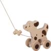 Goki 54863 Dog Drag Rope Vehicles, Multicoloured view 1