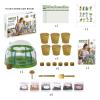 AoForce Fun DIY Planting Sunshine Room,Eco-Science Range, Plant Science Experiment Early Education Educational Toy setEducational Science Kit for Kids Aged 6+(Pink, Green) view 2