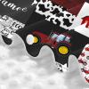 Personalized Farm Red Tractors Baby Car Seat Canopy for Babies with Name, Custom Car Seat Covers for Girls Boys, Opening Minky Nursing Breastfeeding Cover Infant Carseat Canopies for Newborn view 4