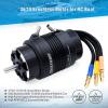 3670 1200KV Brushless RC Boat Motor Waterproof Shaft 5mm Brushless Motor 4Pole Design Boat Replacement Parts (1200kv) view 2