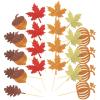 24pcs Thanksgiving Theme Cupcake Toppers Delicate Cake Picks for Festive Decorations for Parties Birthdays and Thanksgiving Celebrations view 1