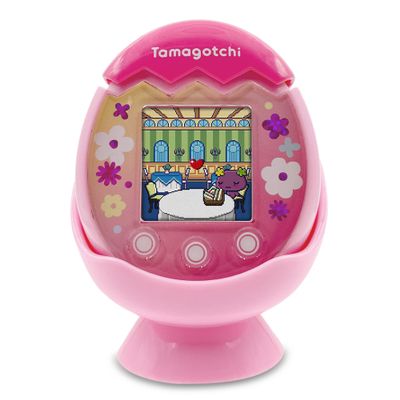 xcivi Desktop Dock Cradle Holder Stand for Tamagotchi Pix Virtual Interactive Pet (Pink)