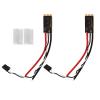 RiToEasysports 2Pcs Brushless Motors Rc Electric Speed Controller Esc with Led Light for FPV Crossing Drone Four Axes Drone Modeling Accessory view 3