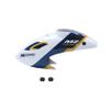 OMPHOBBY M2 EVO Helicopter Parts OSHM2323W Canopy Set White Original Replacement for OMP Hobby M2-EVO RC Helicopters Accessories Spare Part view 2