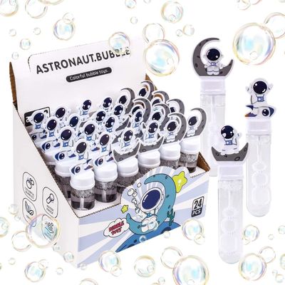 JOYYPOP 24 Pack Mini Bubble Wands for Kids Space Party Favors Astronaut Bubble Wands Summer Gifts for Boys Girls Space Theme Birthday Party