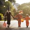 Ochine Halloween Witch Broomstick Kids Plastic Broom Realistic Wizard Flying Broom Witch Costume Cosplay Props for Halloween Decorations Haunted House Decor Party Supplies view 3