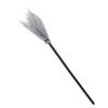 Ochine Halloween Witch Broomstick Kids Plastic Broom Realistic Wizard Flying Broom Witch Costume Cosplay Props for Halloween Decorations Haunted House Decor Party Supplies view 1
