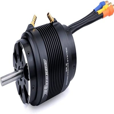 4074 Brushless Rc Boat Motor, Surpass Hobby 2000KV 4 Poles Brushless Motor with Cooling Set for RC Boat (2000kv)