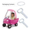 TEYOUYI Replacement Key for Little Tikes Cozy Coupe Accessories for Little Tikes Cozy Coupe Personalized Gifts for Toy Car to Kids 2pcs White view 2