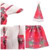 Miunana 6 Dresses for 5.3 Inch Girl Doll Christmas Clothes Dress Outfits and Christmas Hats for 11.5 Inch Girl Doll Sister 4'' Mini Clothes and Accessories view 3