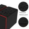 AEGIS GUARDIAN Card Deck Box with Dice Tray for MTG Cards, Commander Deck Box fit 150+ Sleeved Cards, PU Leather Card Storage Box Strong Magnet Deck Game Case for TCG CCG, Red Ineer view 4