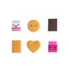 Cookie Erasers for Kids, 12 Pieces 3D Cute Food Puzzle Mini Biscuit Eraser, Cool Fun Take Apart Desk Pet Erasers for Girls view 2