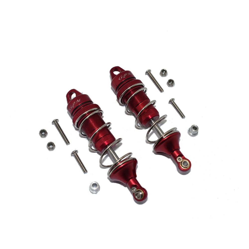 GPM for LOSI 1/10 LASERNUT Tenacity Ultra 4 Rock TACER-LOS03028 Aluminum Alloy Thick Spring and Shock Needle Midpoint 86mm Front Shock