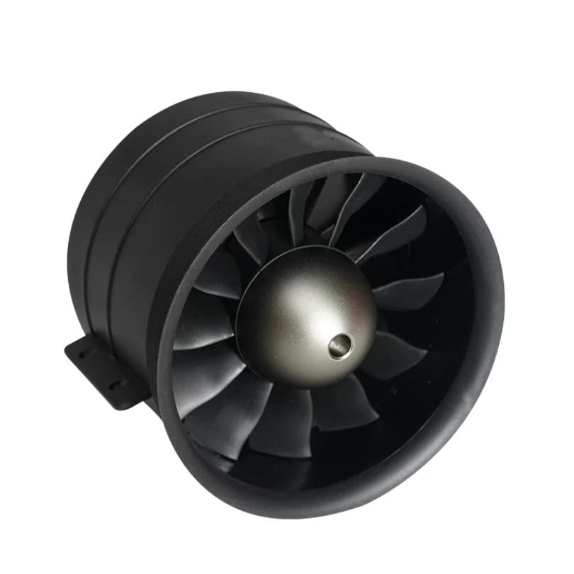 FMS 90mm 12 Blades Ducted Fan EDF with 3670 KV1950 Motor Engine Jet Power System 6S Thrust 2620g for RC Airplane Model Plane