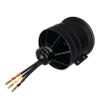 FMS 90mm 12 Blades Ducted Fan EDF with 3670 KV1950 Motor Engine Jet Power System 6S Thrust 2620g for RC Airplane Model Plane view 3