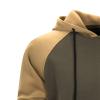 Maiyifu-GJ Men's Fleece Color Block Pullover Hoodies Slim Fit Drawstring Hooded Sweatshirt Casual Long Sleeve Gym Hoodie (Green,Large) view 3