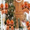 13" Mini Gingerbread Man Christmas Foil Balloons - Pink Cheek Gingerbread Man Xmas Balloon New Year Party Decoration Supplier 8pcs view 4