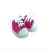 MBD Canvas Sneakers Doll Shoes Fits 18 Inch Dolls and Kennedy and Friends Girl and Boy Dolls- 18 Inch Doll Shoes (Tropical Pink) view 2