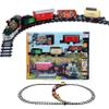 Toy Train Set Rocky Miners Carriage Classic Train Locomotive Engine, Carriage Cars, Easy to Set Up view 2