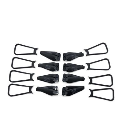 KEYESMINER Drone Accessories for 4DRC RC Drone V13 Mini Quacopter Propellers Blades Props Maple Leaf Spare Parts for 4DRC RC Drone V13 Replaceable (Color : H)